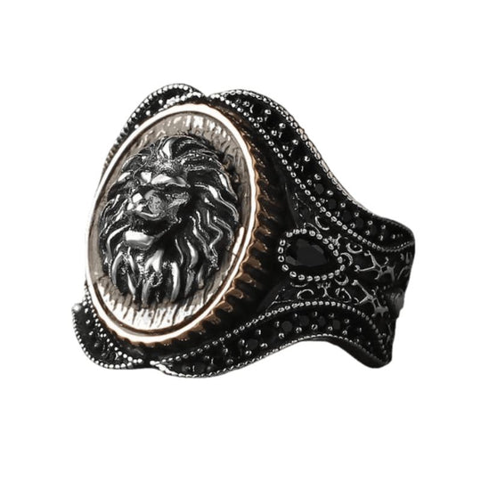 Bague Ancienne Lion
