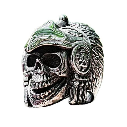 Bague Crâne Aztèque