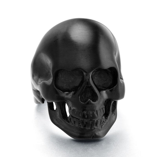 Bague Crâne Noir