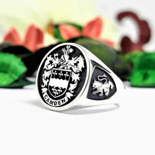 Armoiries Gravées Chevalière Ovale