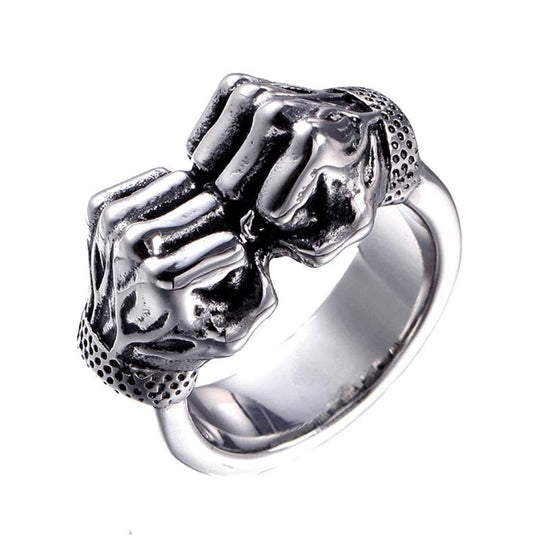 Bague Anneau Poing