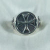 bague templiers argent