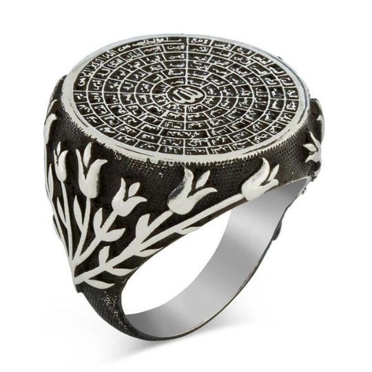 Bague avec Écriture Islam