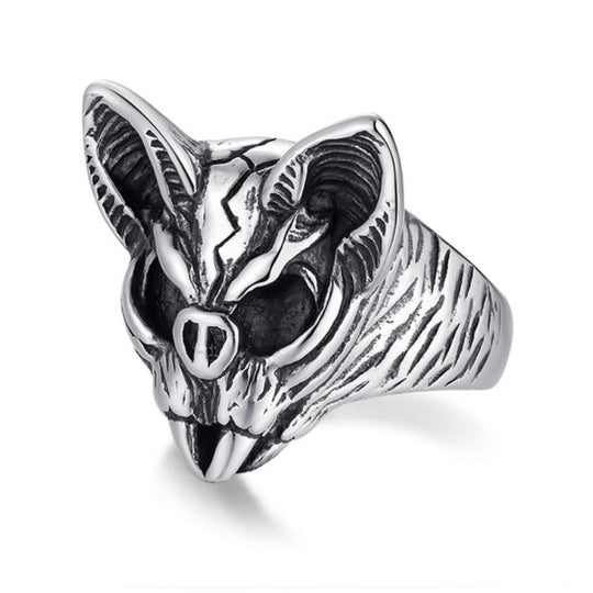 Bague Crâne Chat