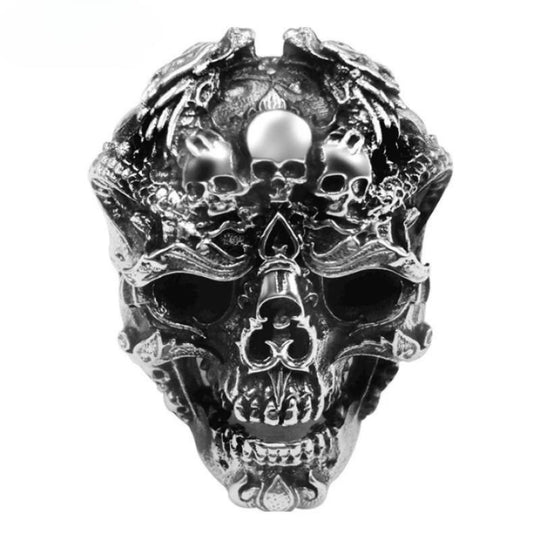 Bague Crâne Dragon