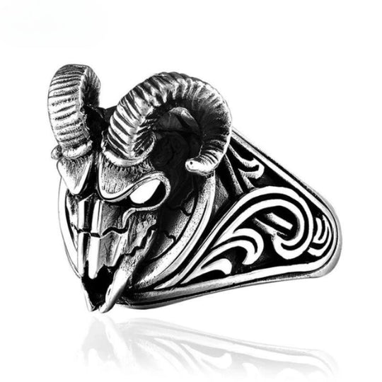 Bague Crâne Mouton
