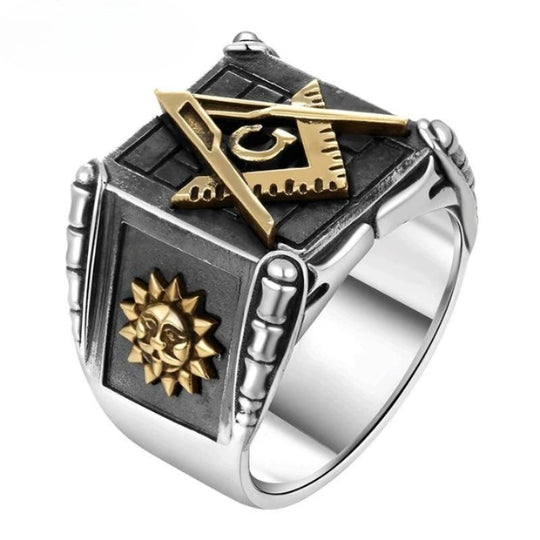 Bague Franc-Maçon Argent