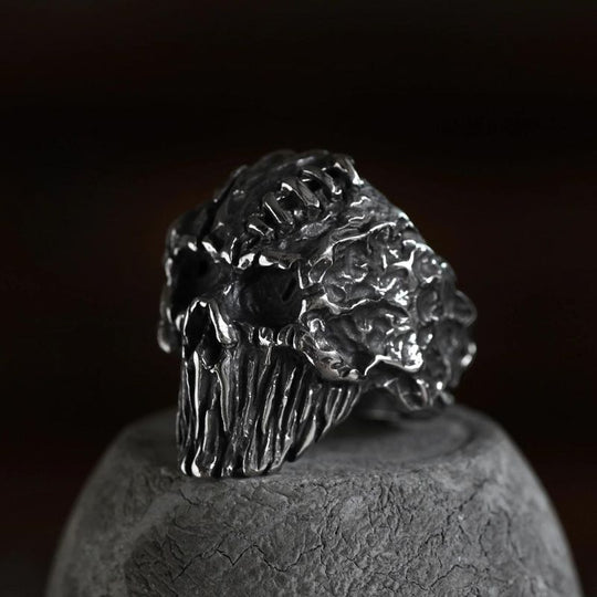 Bague Gothique Crâne