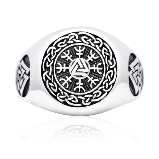 Bague Heaume Viking