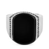 bague onyx homme