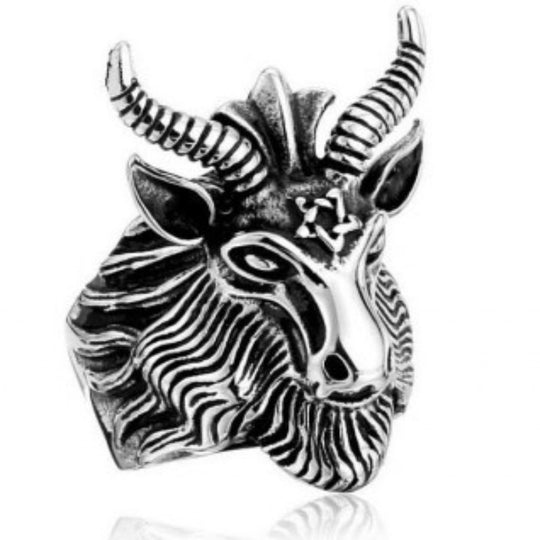 Bague Tête Chèvre