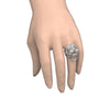 bague tete de mort en or