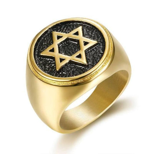 Bague Universitaire Étoile de David