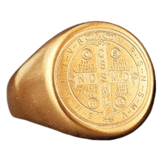Chevalière Croix de Saint Benoit