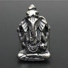 Bague Acier Ganesh