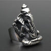 Bague Acier Ganesh