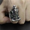 Bague Acier Ganesh