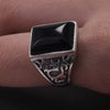 Grosse Bague Onyx Rectangulaire