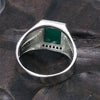 Bague Agate Noire