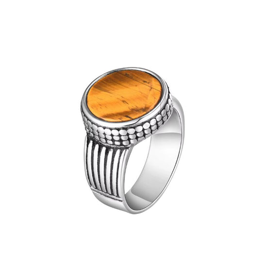 Chevalière Œil de Tigre