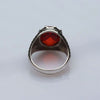 Bague Zircon Rouge