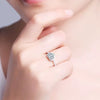 Bague Femme Imitation Diamant