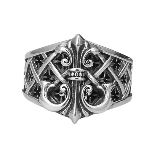 Bijou Chevalière Fleur de Lys