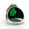 Bague Zircon Vert
