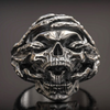 Bague Tête de Mort Argent Massif