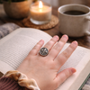 Chevalière Fleur de Lys Homme en Argent