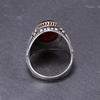 Chevalière Homme Argent 925 Œil de Tigre