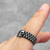 anneau bague tete de mort