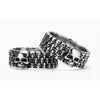 bague tete de mort homme