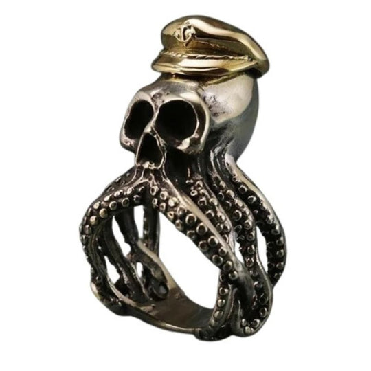 Bague Pirate Poulpe