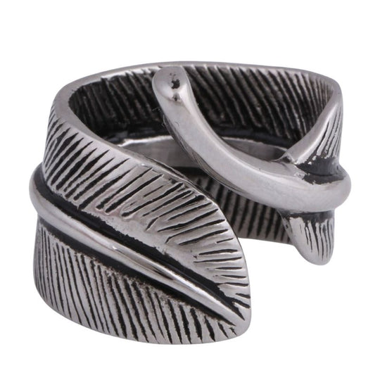 Bague Plume Ancienne