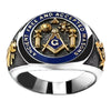 bague symbole franc-maçon
