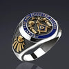bague franc-maçon homme