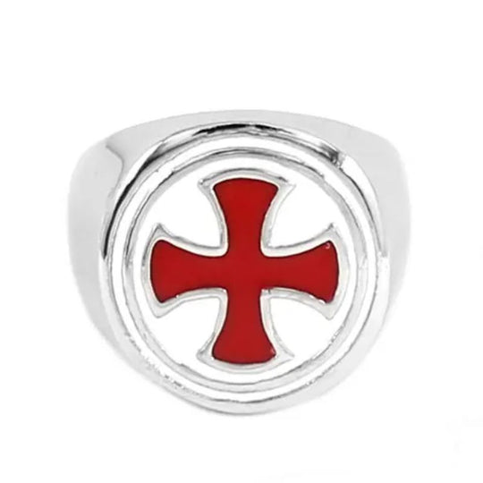 Chevalière Croix des Templiers