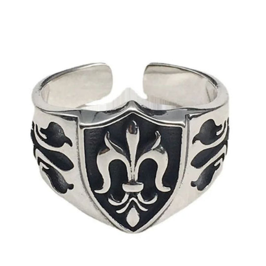 Chevalière Fleur de Lys Antique