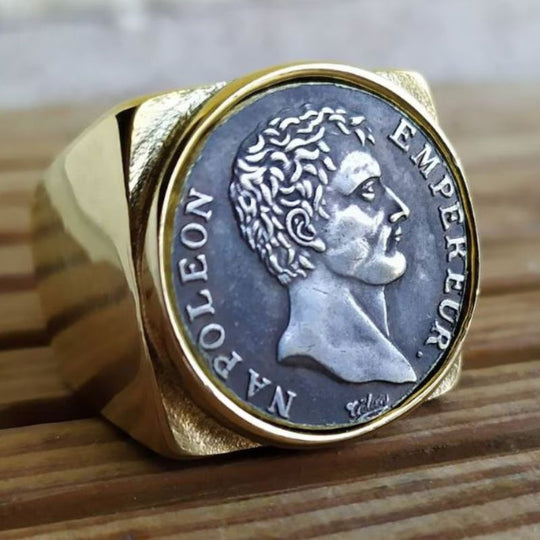 Chevalière Napoléon Carrée