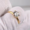 Bague Fiançailles Zircon
