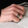 Bague Agate Rouge Naturelle