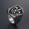 Bague Fleur de Lys Homme
