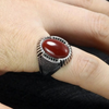 Chevalière Homme Agate