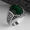 Bague Zircon Vert