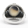 Bague Argent Onyx