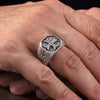 Bague Argent 925 Templier
