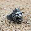 Bague Tête de Lion Argent