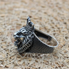 Bague Tête de Lion Argent