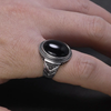 Bague Argent Onyx